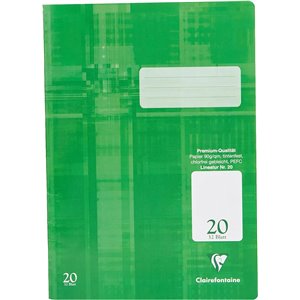 Cuaderno (A4, en blanco, 32 hojas)