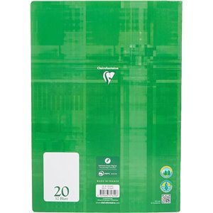 Cuaderno (A4, en blanco, 32 hojas)