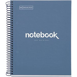 Miquelrius - Cuaderno A5, Notebook Emotions, 80 Hojas 90 g/m²