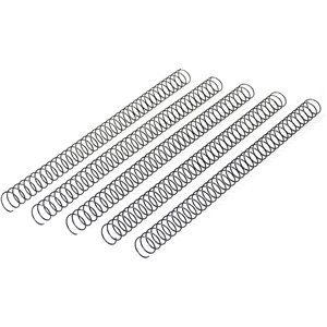Espiral Metálica para encuadernar, paso 5:1, 8 mm,