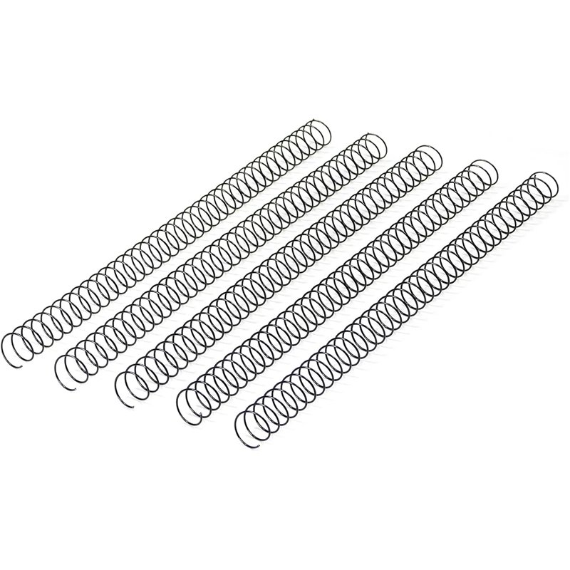 Espiral Metálica para encuadernar, paso 5:1, 8 mm,