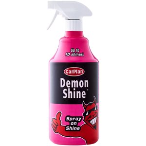 CarPlan Demon Shine Spray abrillantador instantáneo para coches y motos