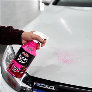 CarPlan Demon Shine Spray abrillantador instantáneo para coches y motos