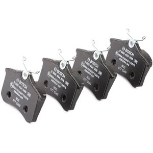 Bosch BP1322 - Pastillas de frenos Auto, Trasero - Calidad Bosch