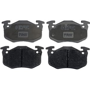 TRW GDB1305 Pastillas de Freno Juego de 4 para Peugeot 206