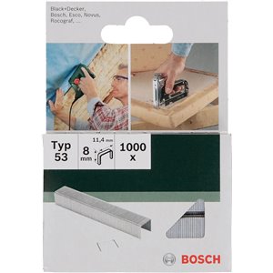 Bosch 2 609 255 820 - Grapa tipo 53 (pack de 1000)