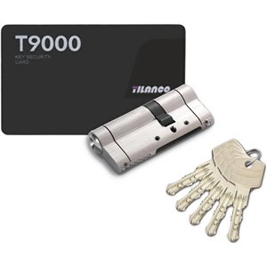 Cerradura de cilindro 30 50 mm, Anti-Ruptura Cerradura de cilindro de embutir de doble apertura