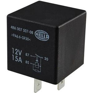 HELLA 4RA 007 507-081 Relé, corriente de trabajo - 12V - 4polos