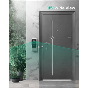 TMEZON Videoportero WiFi Sistema de intercomunicación,2 Monitor 1080P