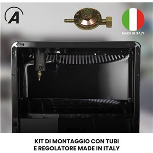 ARDES - AR382 BOXER Estufa de Gas con Bombona GPL de Infrarrojos 3 Potencias