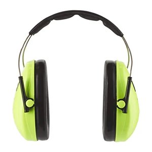3M Peltor Orejeras para niños H510AK, verde neón, protección auditiva para niños