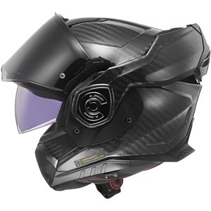 LS2, Casco Moto Modular ADVANT X CARBON Matt Carbon, L