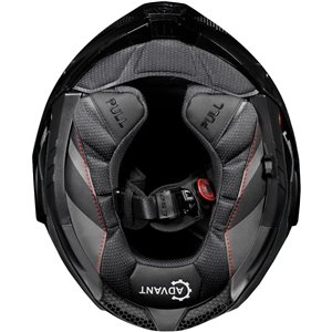 LS2, Casco Moto Modular ADVANT X CARBON Matt Carbon, L