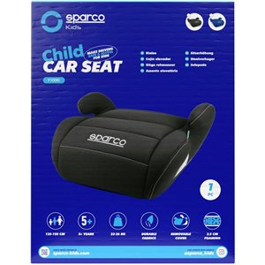 Sparco Alzador Infantil de Asiento de Coche Azul i-Size