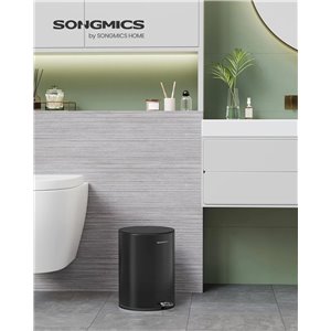 SONGMCIS Cubo de Basura para Cosméticos, 6 L