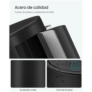 SONGMCIS Cubo de Basura para Cosméticos, 6 L