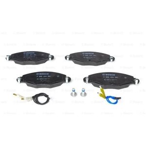 Bosch BP327 - Pastillas de Freno, Delantero