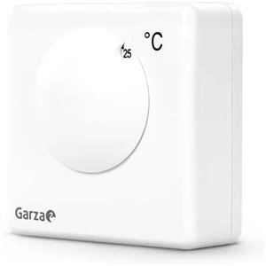 Garza - Termostato analógico para caldera y calefacción, 2 hilos, regulación manual