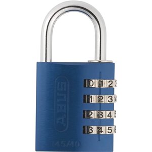 Abus 145/40_AZUL - Candado aluminio combinacion 40mm 4 dígitos azul