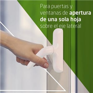 Amig - Manilla para Ventanas Practicables -Base de Aluminio