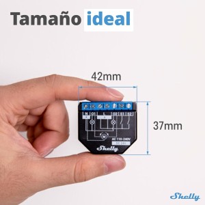 Shelly Plus 2PM Smart Home - Interruptor de relé