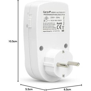 2 Garza - Temporizador analógico para interiores