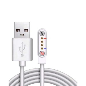 Cable de Carga Magnético 4 Pines 7.62 mm, Cargador