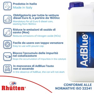 Rhütten, AdBlue Motores diésel, Basf, aditivo
