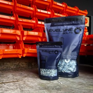 Evelyne Nyloc M8 - Tuercas de acero (8 mm, 20 unid