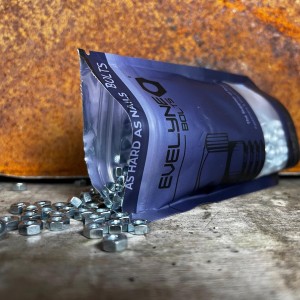 Evelyne Nyloc M8 - Tuercas de acero (8 mm, 20 unid