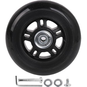 Mxfans Equipaje de 90 mm Maleta Ruedas de repuesto