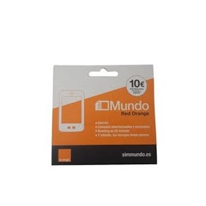 Tarjeta Prepago Orange Mundo 10