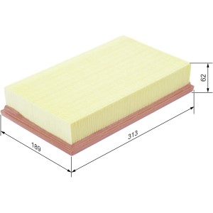 Bosch S3331 - Filtro de aire para vehículos