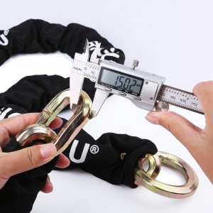 BIGLUFU Candado para bicicleta con 4 llaves, alta