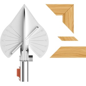 FLORA GUARD Tijeras de inglete ajustables de 45 a