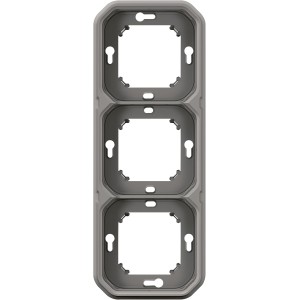 Legrand - Marco de empotrar triple estanco Plexo