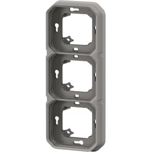 Legrand - Marco de empotrar triple estanco Plexo