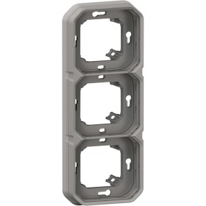 Legrand - Marco de empotrar triple estanco Plexo