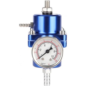 Regulador de presión de combustible, regulador de