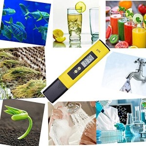Tester digital de mano PH Probador, de pH de 0-14