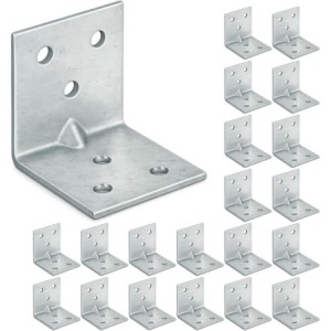 20 x Conectores en ángulo (30 x 30 x 30) Escuadra