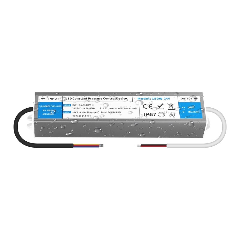 Transformador 220V a 24V 150W 6,25A Ultra Fino Fue