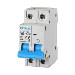 Interruptor Magnetotermico Automatico 2P 25A 220V