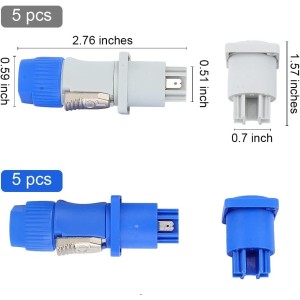 Neutrik Powercon Tipo A - Juego de 10 conectores N