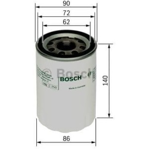 Bosch P3347 - Filtro de aceite para vehículos