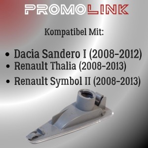 Intermitente lateral intermitente derecho compatib