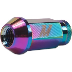 Mishimoto MMLG-125-20LNC Tuercas de bloqueo de aluminio M12x1.25, juego de 20 piezas, cromo Neo