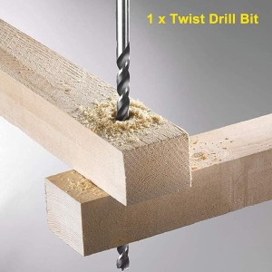 Broca Helicoidal de 4 mm Extra Larga, 200mm HSS Wa