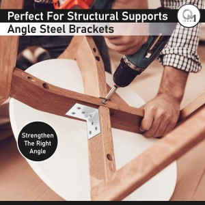 20 x Conectores en ángulo (30 x 30 x 30) Escuadra