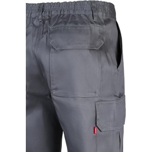 VELILLA Pantalón Multibolsillos.Talla 48.GRIS